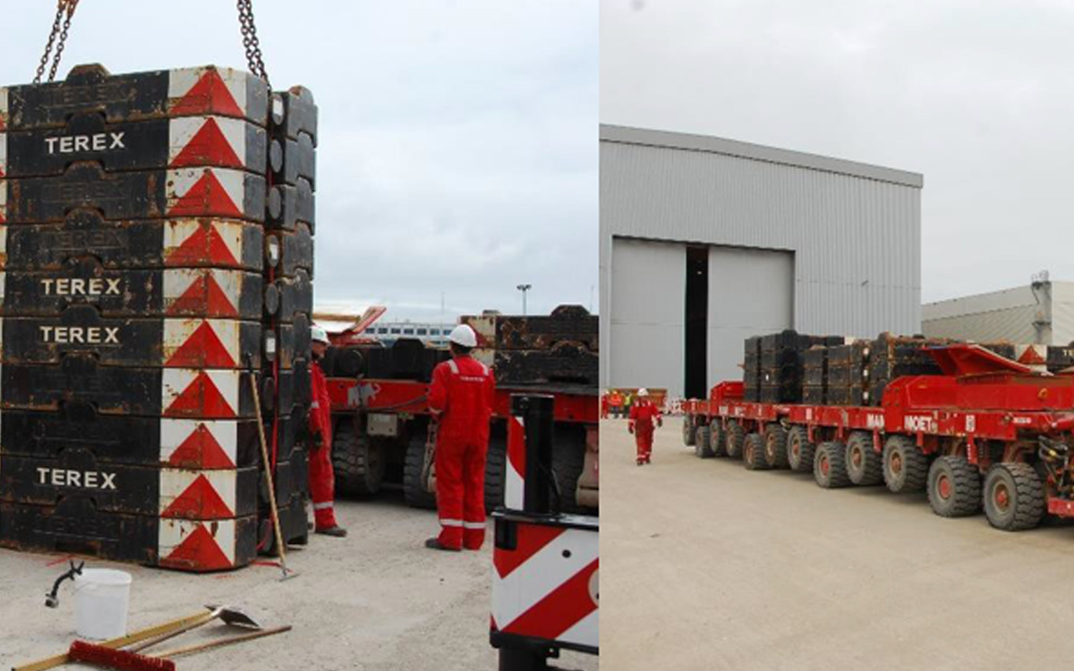 Offshore wind Marshalling Yard 